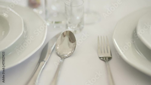 Wallpaper Mural decorated table for a wedding dinner Torontodigital.ca