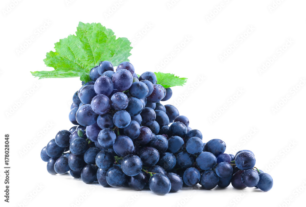 Bunch of grape on white background Bunch of grape on white background