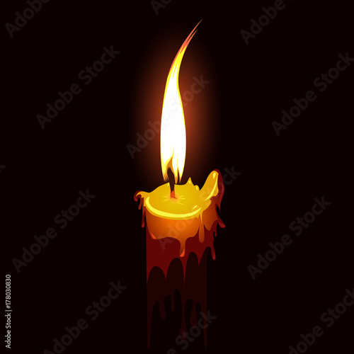 Candle vector, diwali