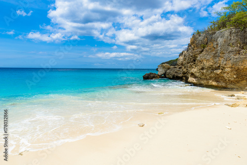 Grote Knip beach, Curacao, Netherlands Antilles - paradise beach on tropical caribbean island