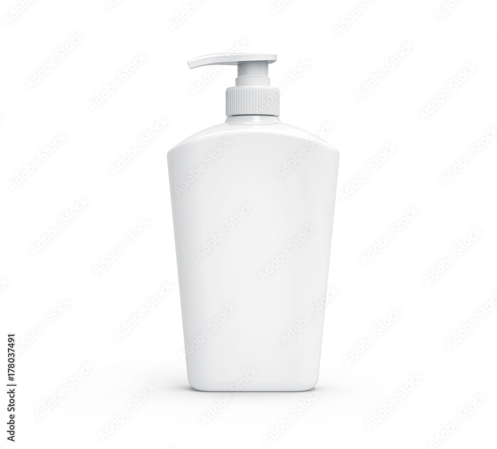Pump dispenser bottle mockup Pump dispenser bottle mockup