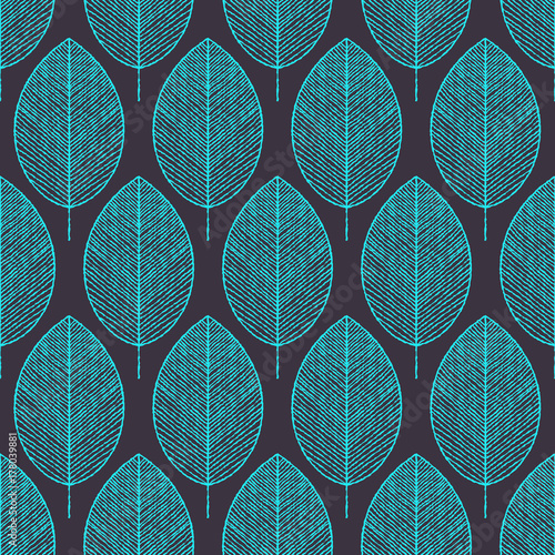 Ethnic floral seamless pattern with mandalas