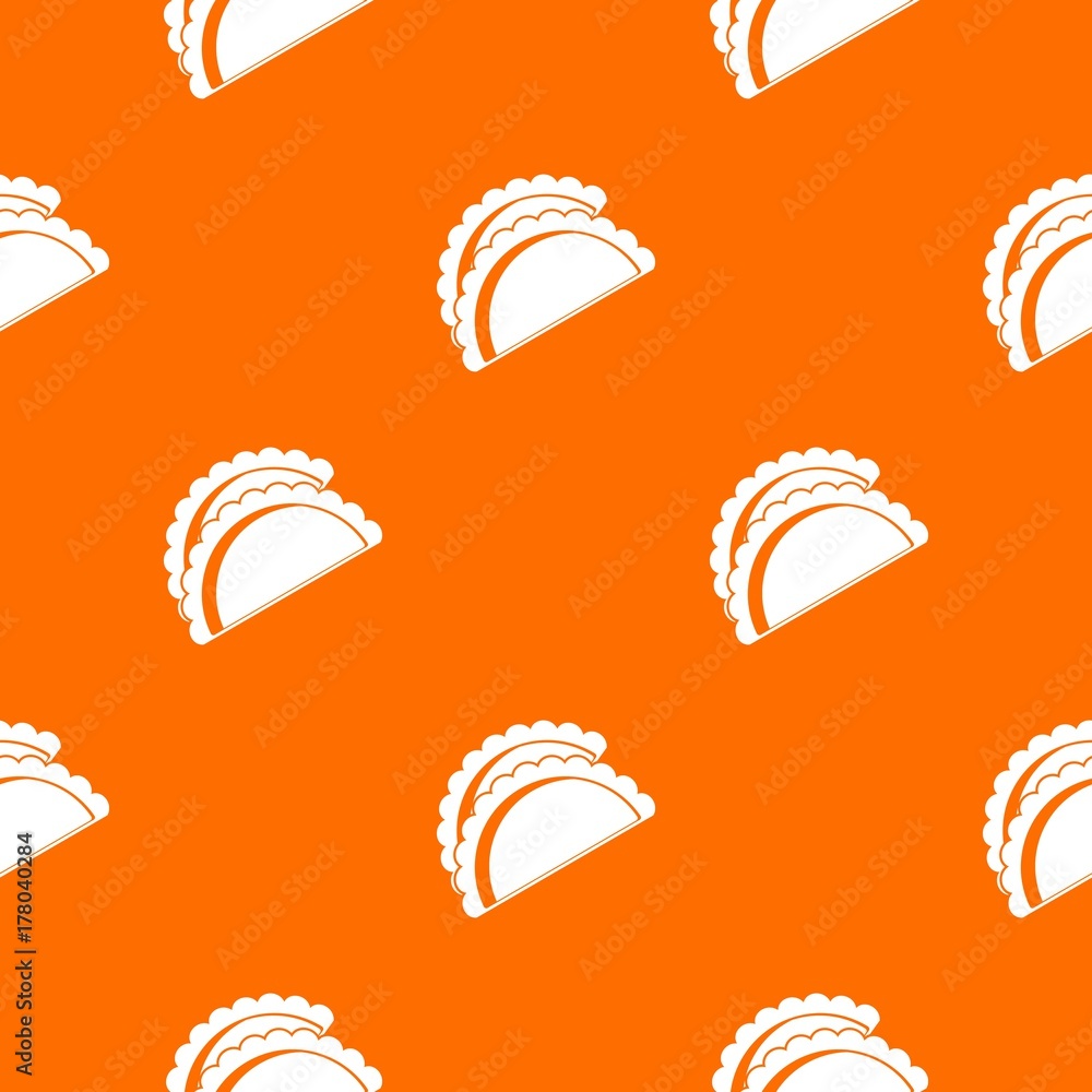 Empanadas de pollo pattern seamless Empanadas de pollo pattern seamless