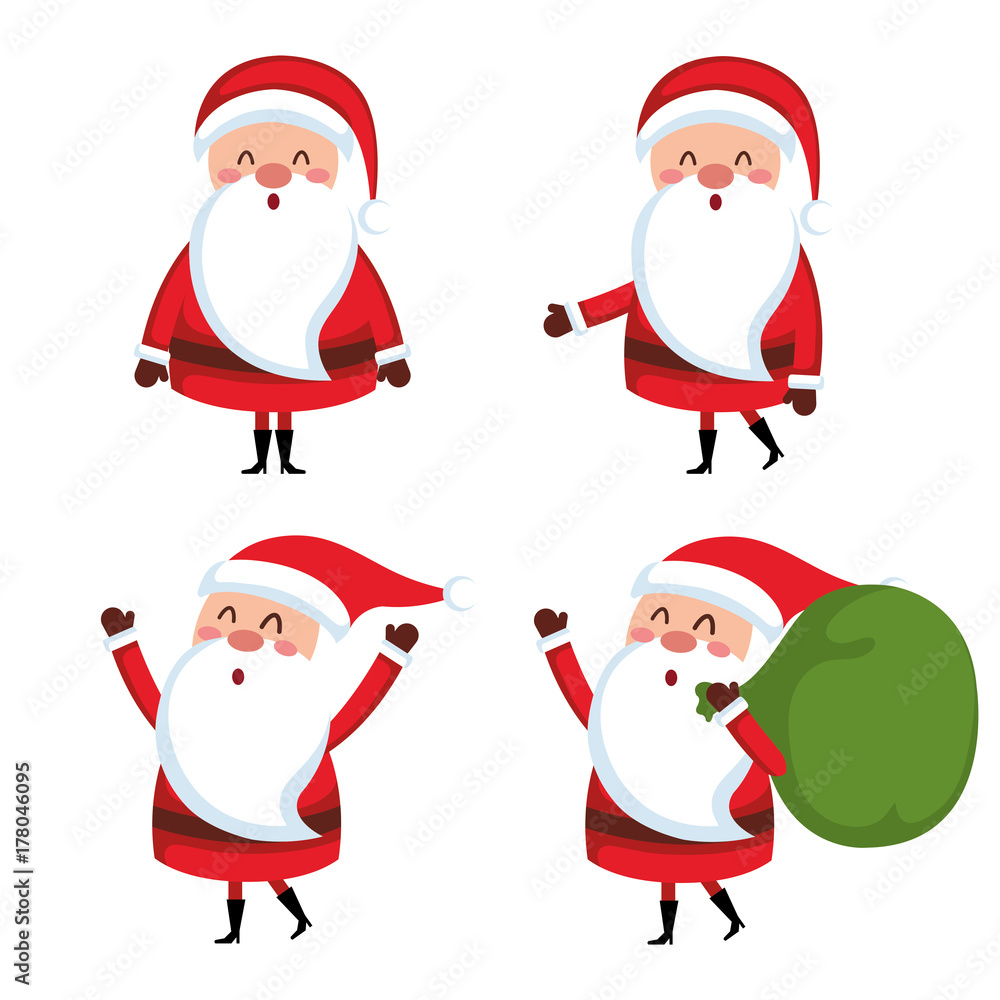 merry christmas santa character merry christmas santa character