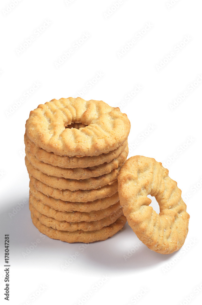 Coconut rings cookies