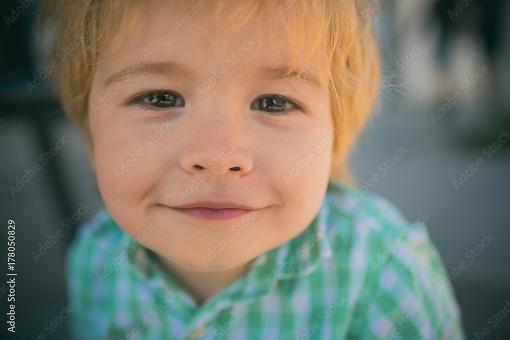 Sweet smile, boy smiling at camera, happy child is at holidays with love looking at camera. Happy childhood and positive emotions. Kind boy, love to the child. Funny face of cute toddler portrait Sweet smile, boy smiling at camera, happy child is at holidays with love looking at camera. Happy childhood and positive emotions. Kind boy, love to the child. Funny face of cute toddler portrait