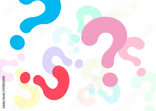 クエスチョンマークのテクスチャー question mark texture