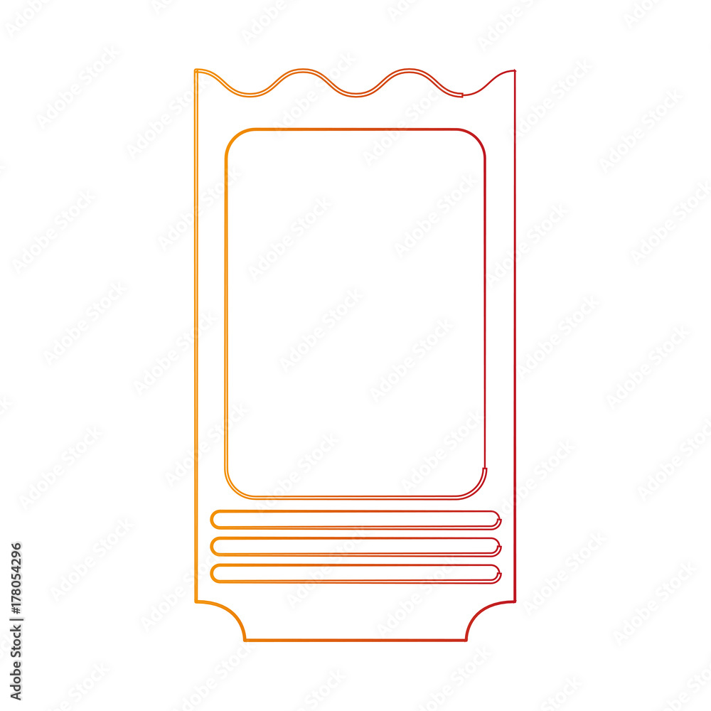 blank ticket icon image vector illustration design blank ticket icon image vector illustration design