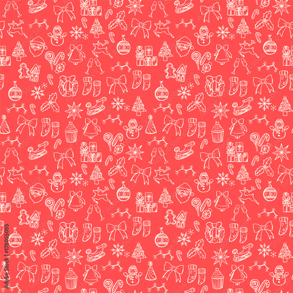 merry xmas seamless pattern background merry xmas seamless pattern background