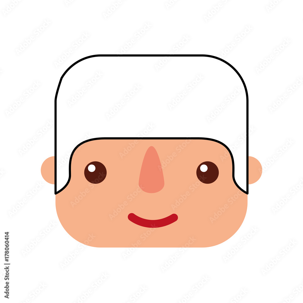 happy mexican man profile cartoon image happy mexican man profile cartoon image