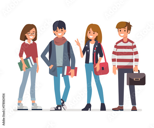 Group of students