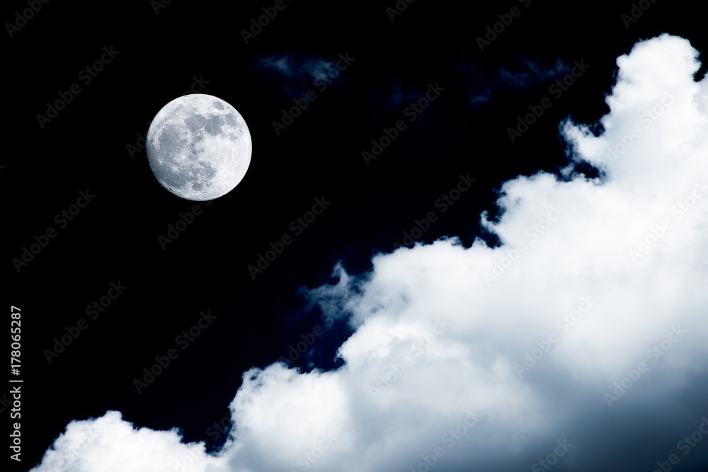 big moon background night sky no photo by nasa