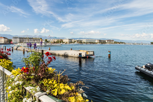 Geneva lake and city in Switzerland