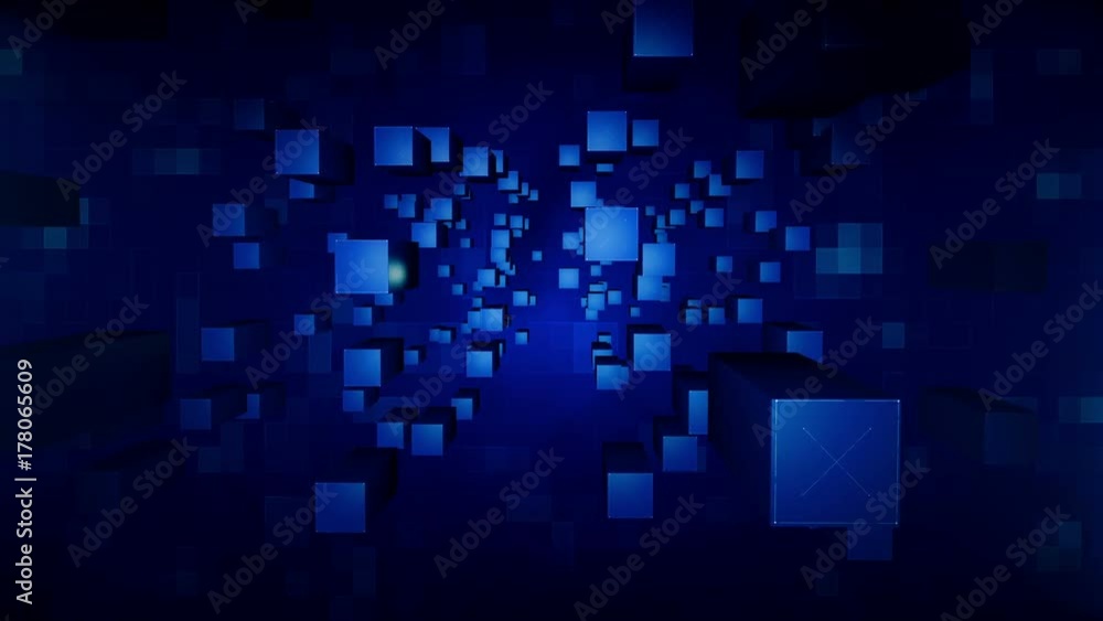 Cubes Looping Blue Background.Broadcast News intro and screensaver.Good for Titles background.Perfect opener.Combine with your video dark scary atmosphere and flying rectangular cubes.Type 2 Cubes Looping Blue Background.Broadcast News intro and screensaver.Good for Titles background.Perfect opener.Combine with your video dark scary atmosphere and flying rectangular cubes.Type 2