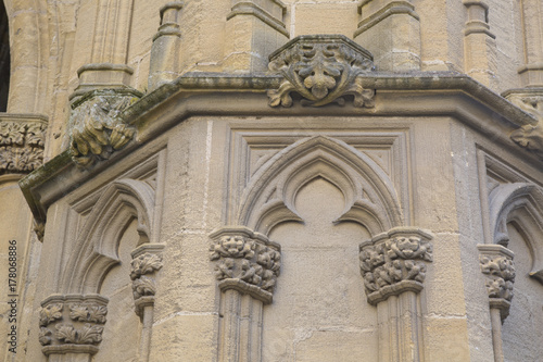 Cathedral Church Facade  Bayonne