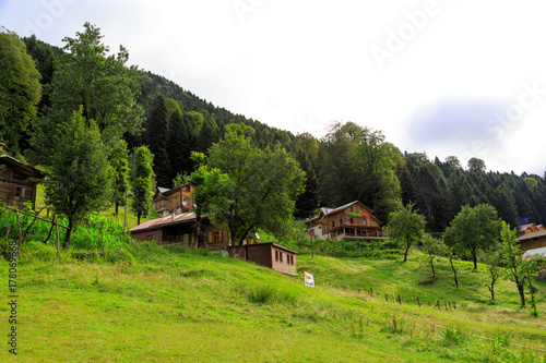 Mountain Houses in Ayder Plateau
