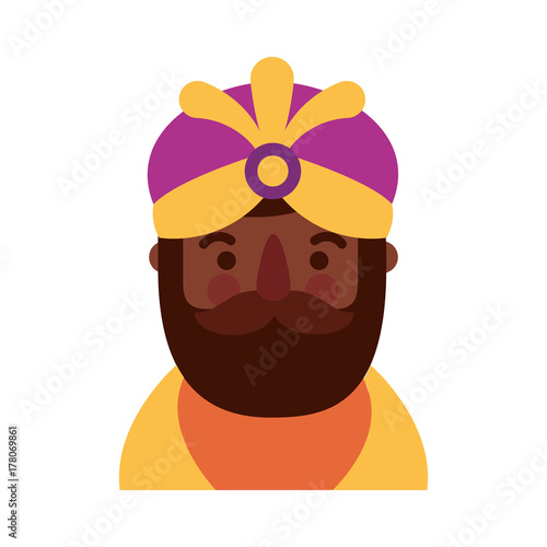manger wise king portrait christmas celebration