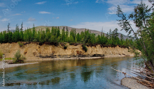 Russia, the far East, the rivers of Magadan