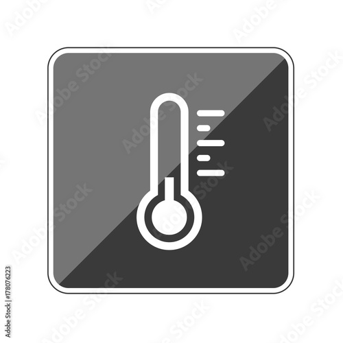 Thermometer kühl - Reflektierender App Button