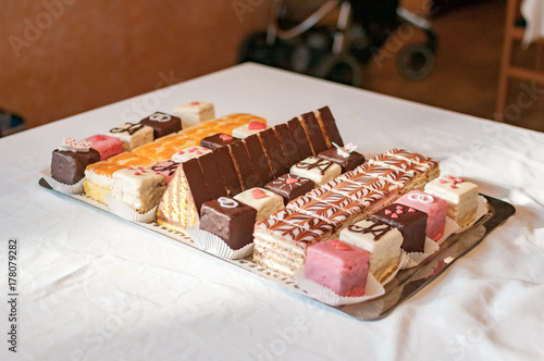 variety of cakes