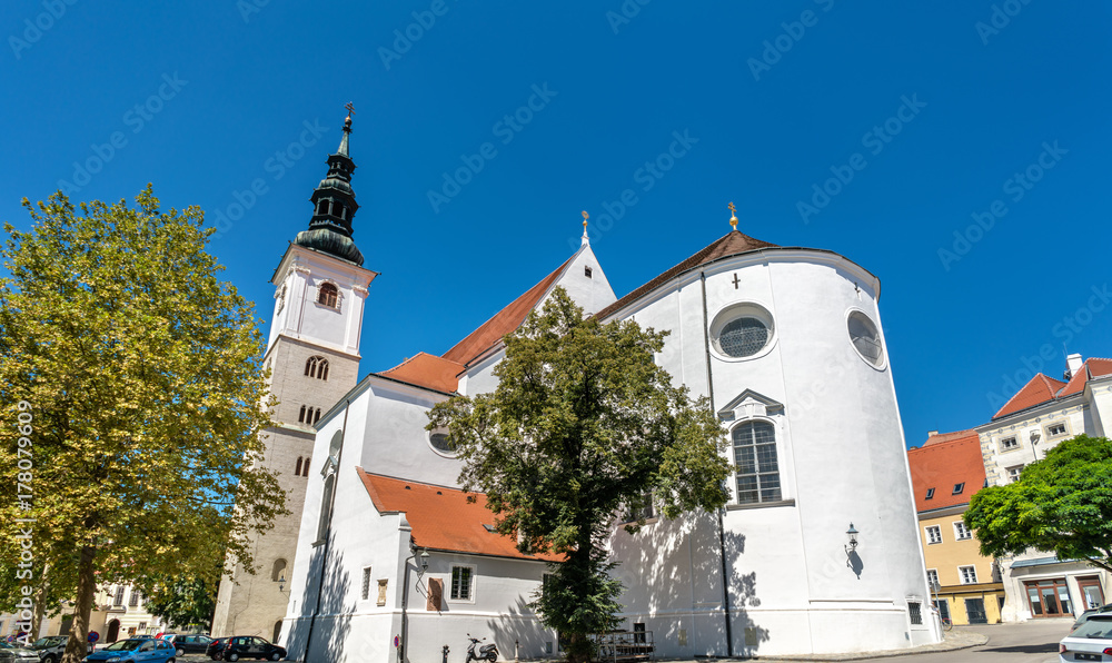 Dom Der Wachau or St. Veit Parish Church in Krems an der Donau, Austria
