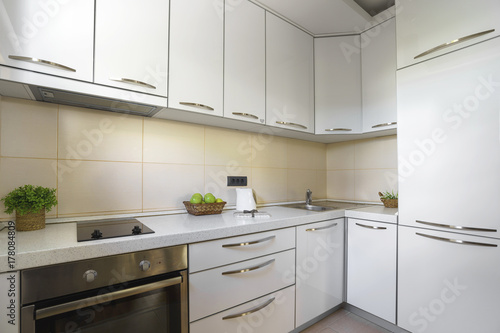 Interior of a kitchen in a private apartment