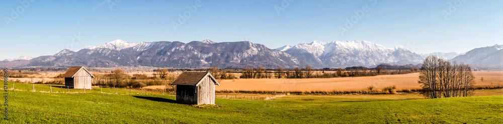 landscape murnauer moos - bavaria