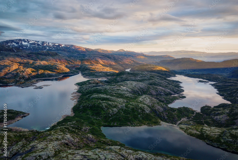 Norway National Park Sunset