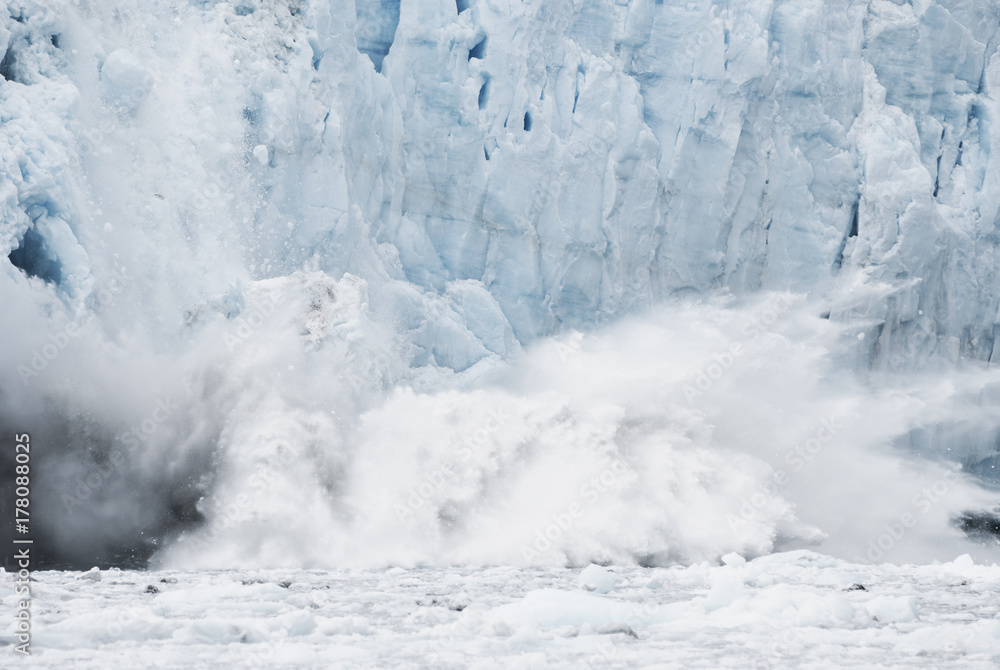 Calving Glacier Calving Glacier