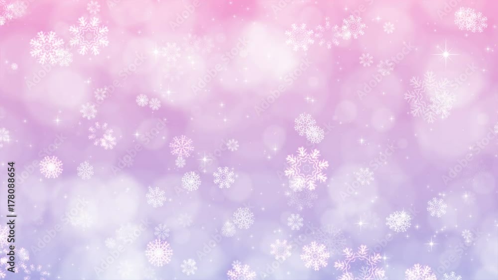 Abstract Christmas background with snowflakes and sparkles. Perfect to use in a project like events, Christmas, holiday, new year, celebrate.