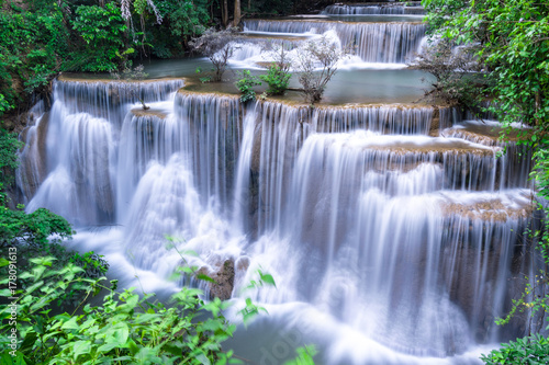 Huay mae khamin waterfall Beautiful view