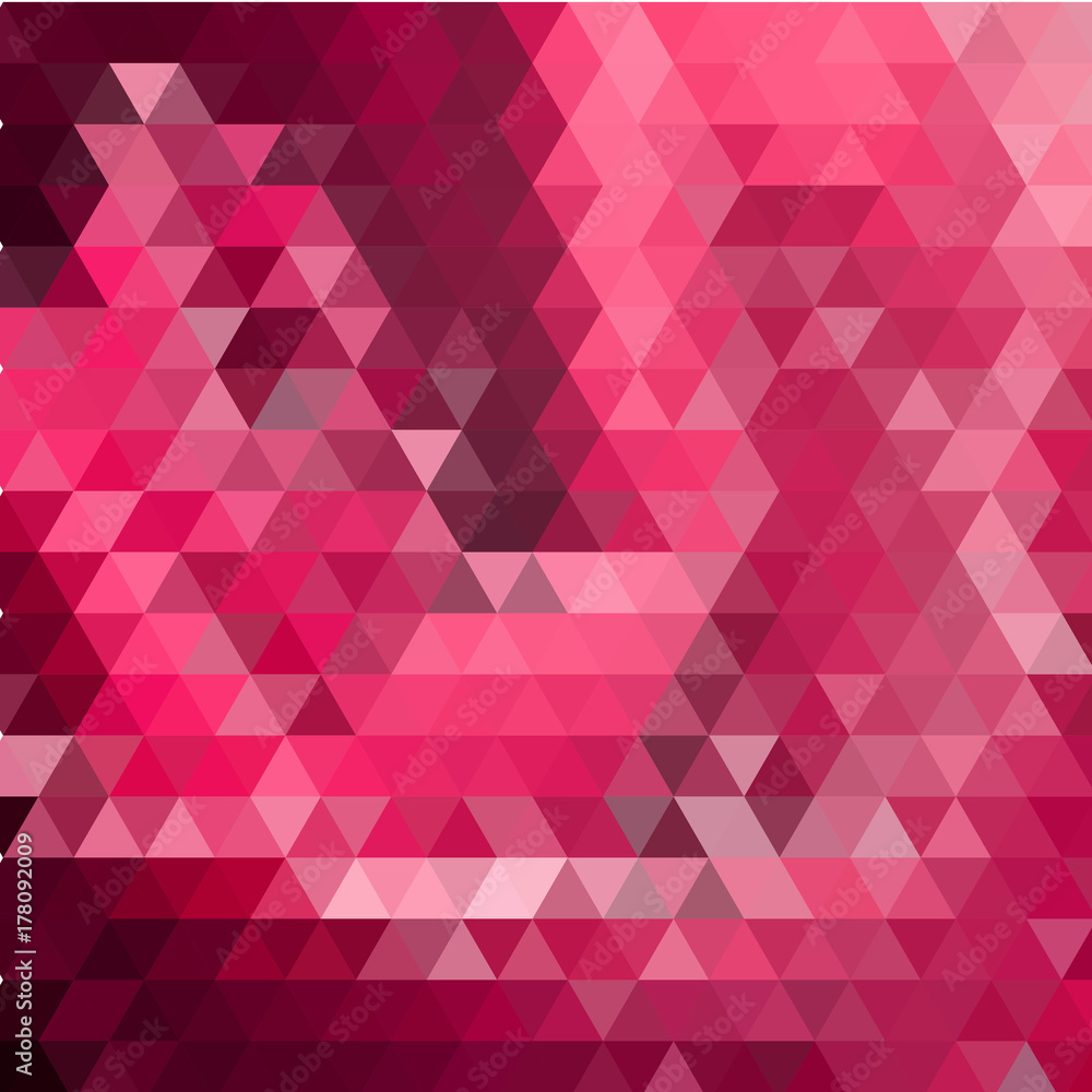 Fototapeta premium Colorful abstract geometric background with triangular polygons.