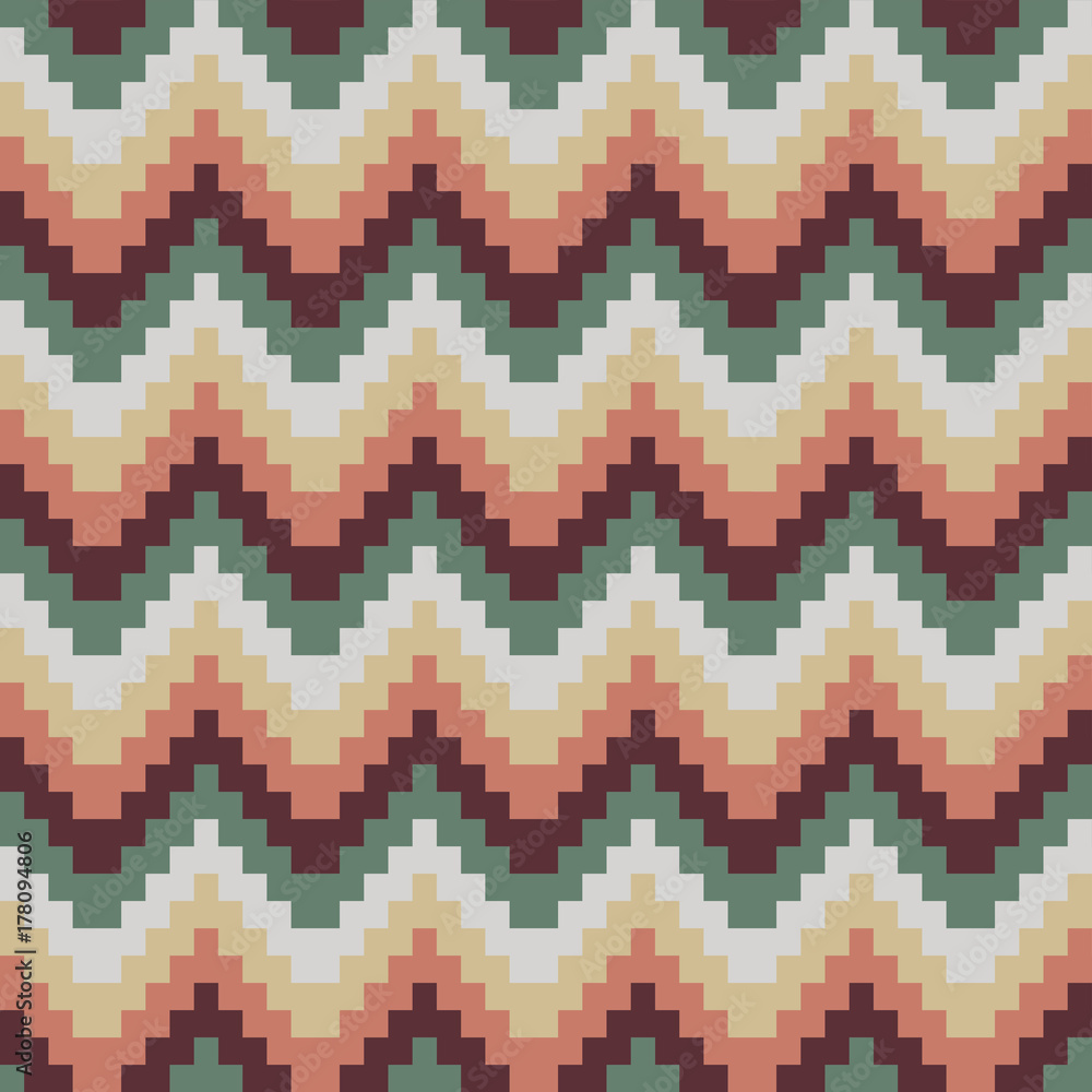 Abstract colorful mosaic. Seamless pattern of geometric shapes in vector. Design element can be used for wrapping, fabric print, kid's room wallpaper Abstract colorful mosaic. Seamless pattern of geometric shapes in vector. Design element can be used for wrapping, fabric print, kid's room wallpaper