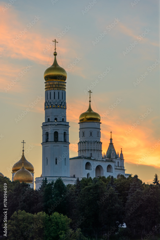 Russian temple, Moscow, Russia