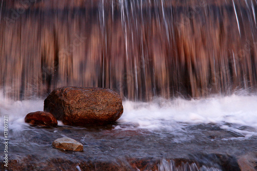 Stone and waterfall © Natalya