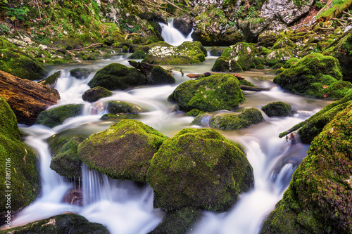 River in Romanian mountains