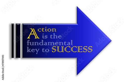 Action Plan Button Click Here Block Text over white background