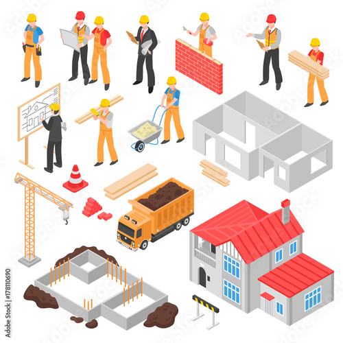 Construction Isometric Set 