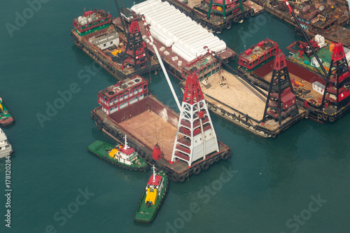Photography Working Vessels in Hong Kong Harbour