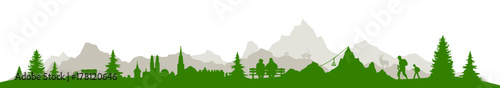 Skyline Alpen