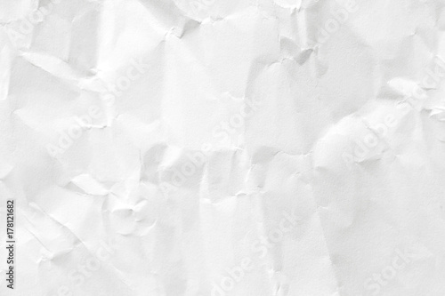 Texture of white paper. Background of the old with broken surface.