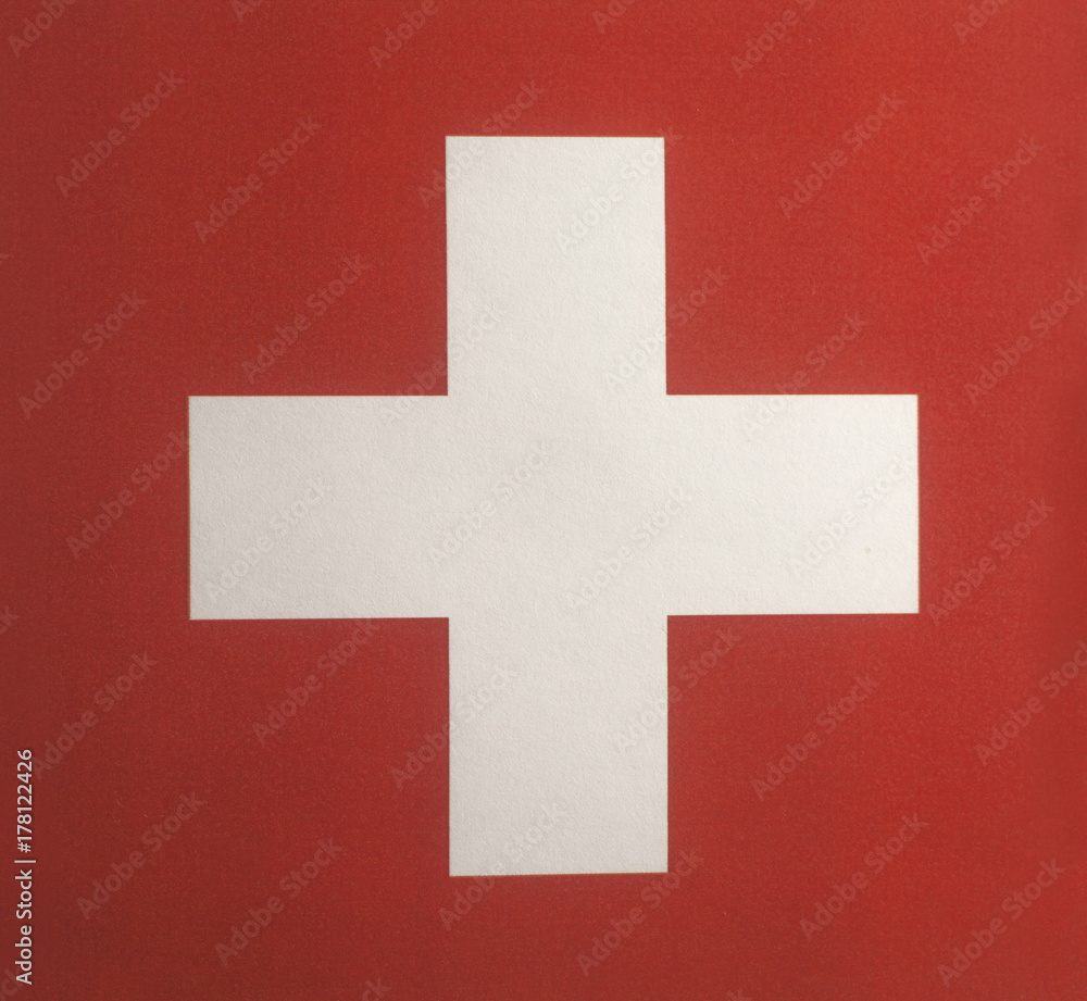 Obraz premium Swiss flag