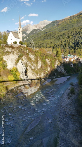 Schweiz Engadin Graubünden Scuol 7