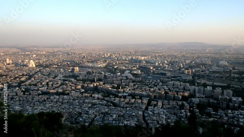 Wallpaper Mural Damascus, Syria, September 2013: Panoramic view of Damascus from a height Torontodigital.ca