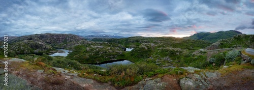 Norway Mountain Sunset