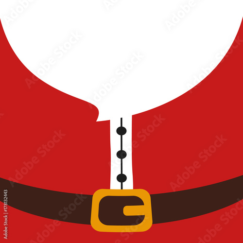 santa claus beard card background