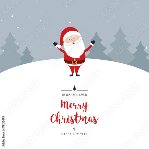 Santa claus merry christmas...