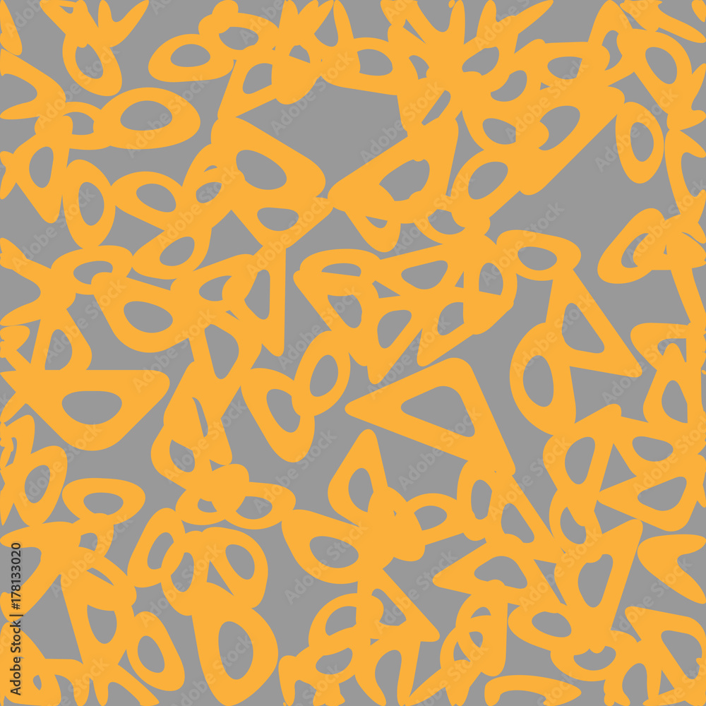 Circle Abstract Bio Chain Pattern Circle Abstract Bio Chain Pattern