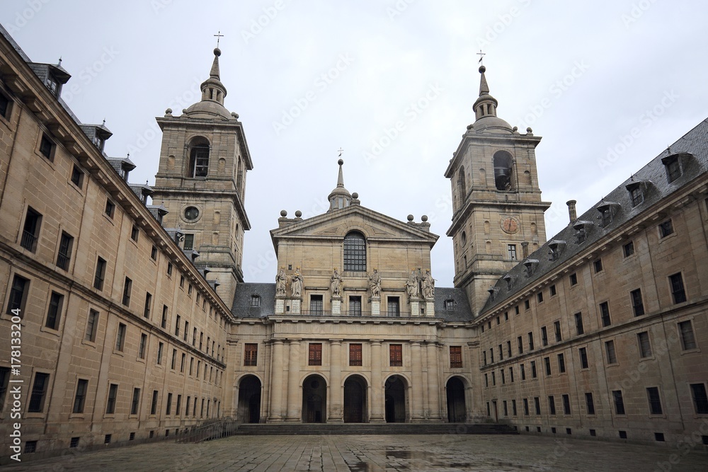 Royal Monastery of San Lorenzo de El Escorial near Madrid, Spain