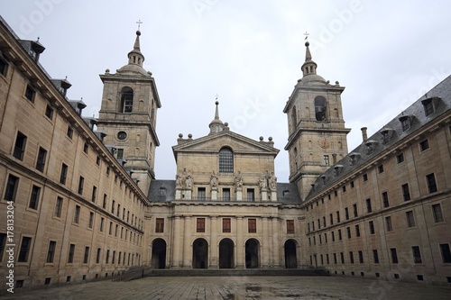 Royal Monastery of San Lorenzo de El Escorial near Madrid, Spain